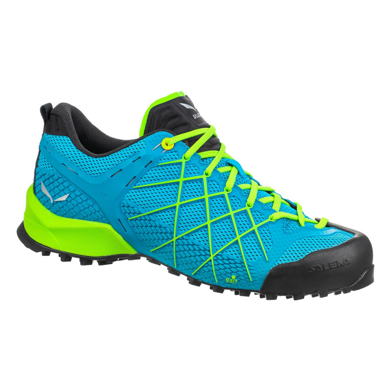 Zapatillas de Aproximación Hombre Chile - Salewa Wildfire - Azules/Verde - CNYQ-32581